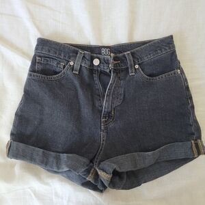 BDG Women's Dark Blue Denim Shorts